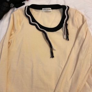 Sonia Rykiel new cream wool sweater